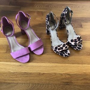 Old Navy—2 Pairs of Strap Heals